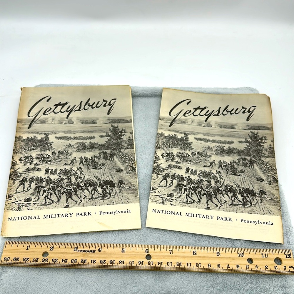 Gettysburg Battlefield Tours Tri-Fold Brochure Pennsylvania National Military Pk